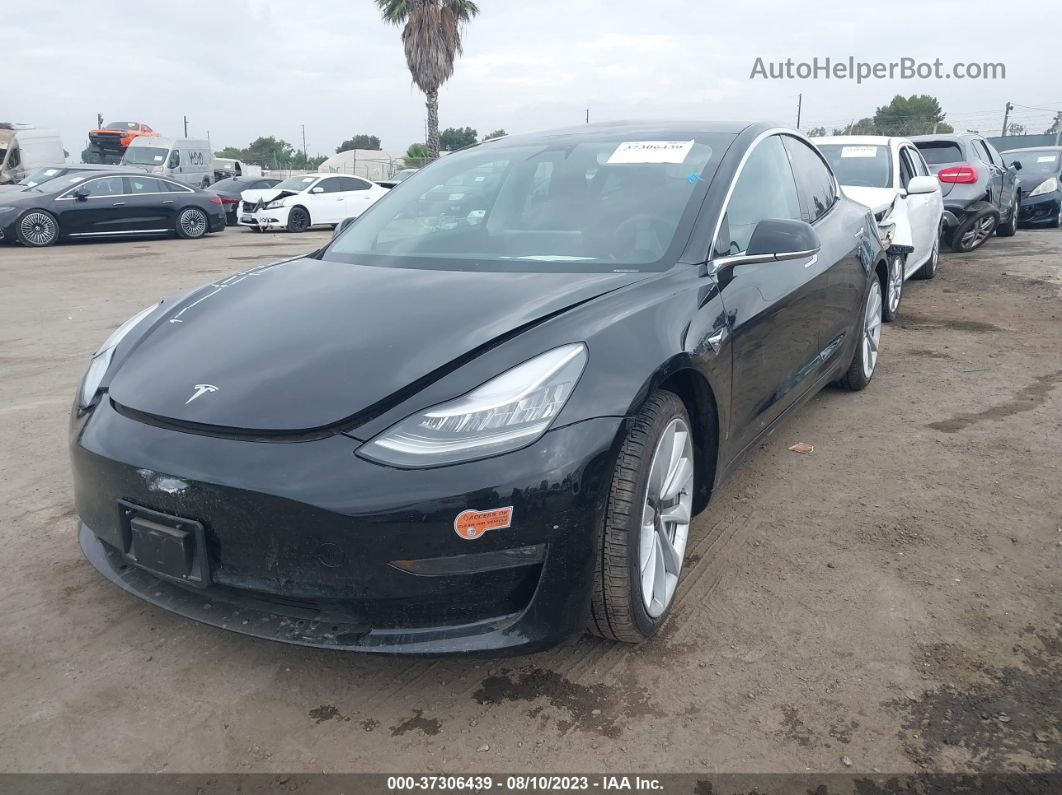 2020 Tesla Model 3 Long Range Черный vin: 5YJ3E1EB6LF666395