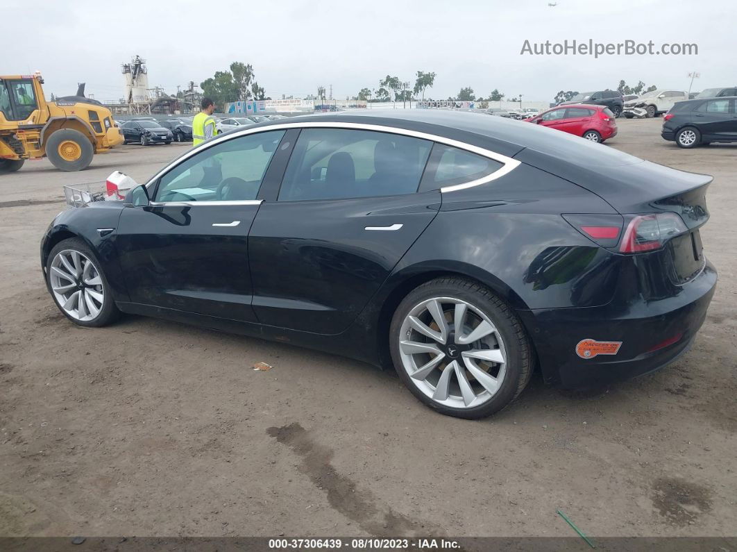 2020 Tesla Model 3 Long Range Черный vin: 5YJ3E1EB6LF666395