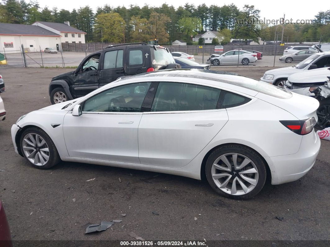 2020 Tesla Model 3 Long Range Dual Motor All-wheel Drive White vin: 5YJ3E1EB6LF712291