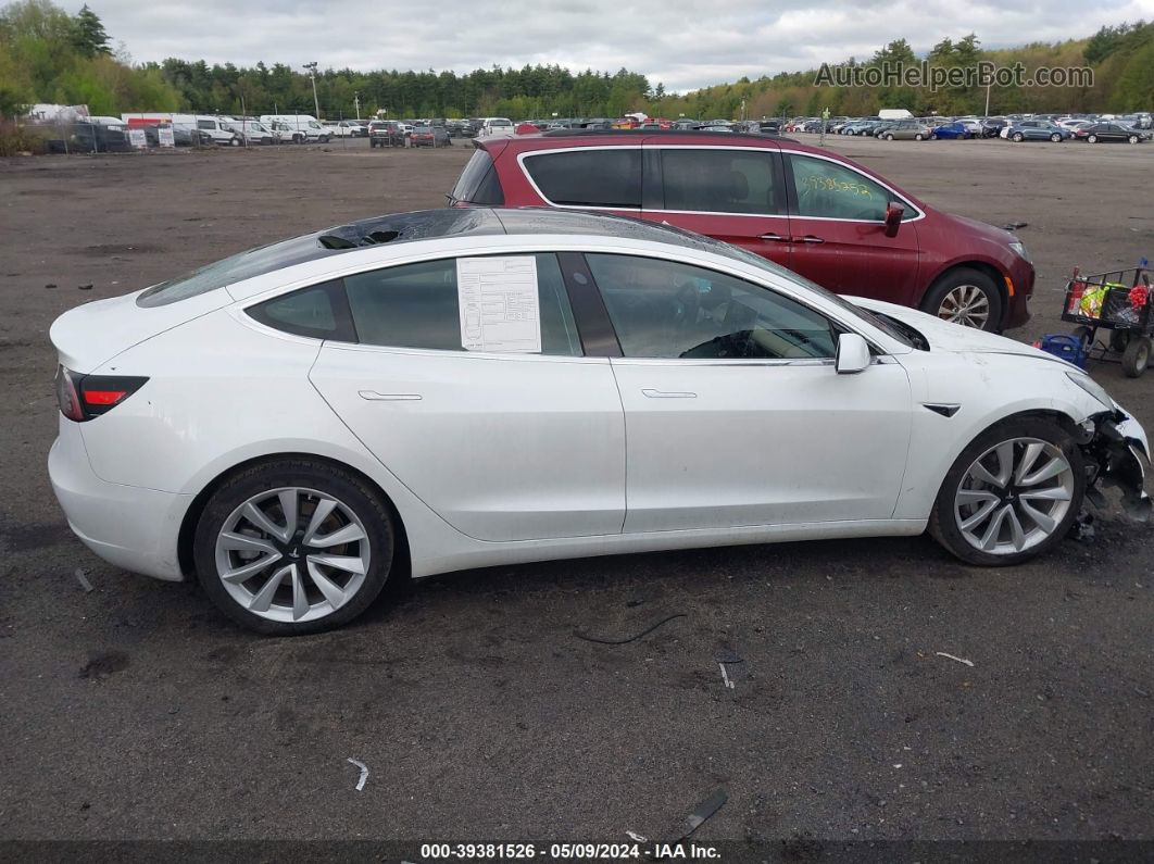 2020 Tesla Model 3 Long Range Dual Motor All-wheel Drive White vin: 5YJ3E1EB6LF712291