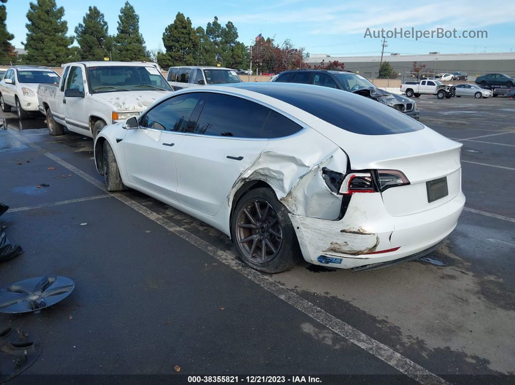 2020 Tesla Model 3 Long Range Dual Motor All-wheel Drive White vin: 5YJ3E1EB6LF741693