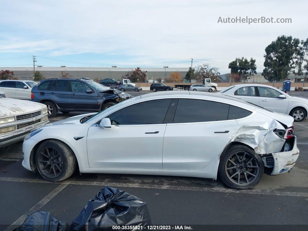 2020 Tesla Model 3 Long Range Dual Motor All-wheel Drive White vin: 5YJ3E1EB6LF741693