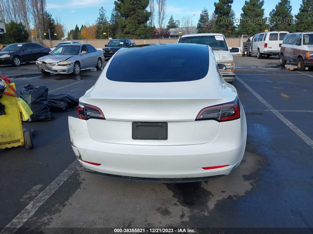 2020 Tesla Model 3 Long Range Dual Motor All-wheel Drive White vin: 5YJ3E1EB6LF741693