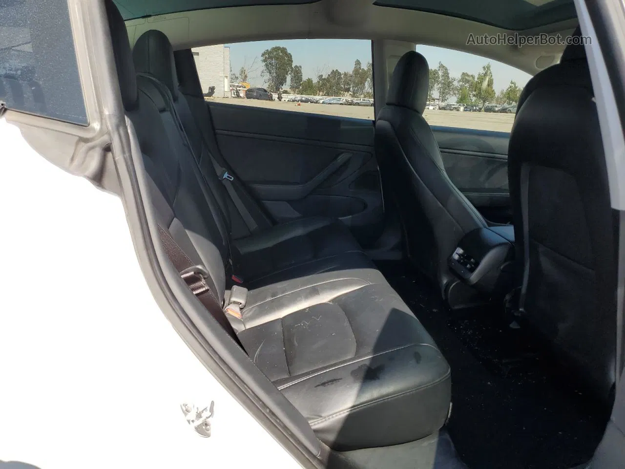 2020 Tesla Model 3  White vin: 5YJ3E1EB6LF787217