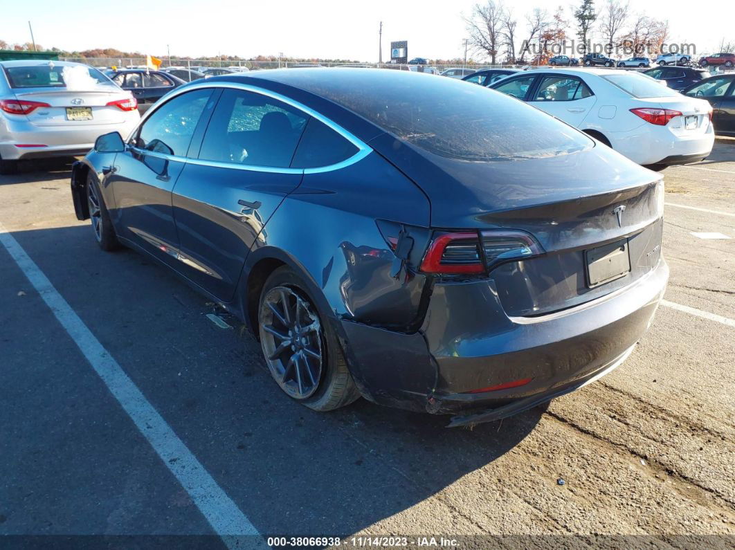 2020 Tesla Model 3 Long Range Dual Motor All-wheel Drive Blue vin: 5YJ3E1EB6LF800841