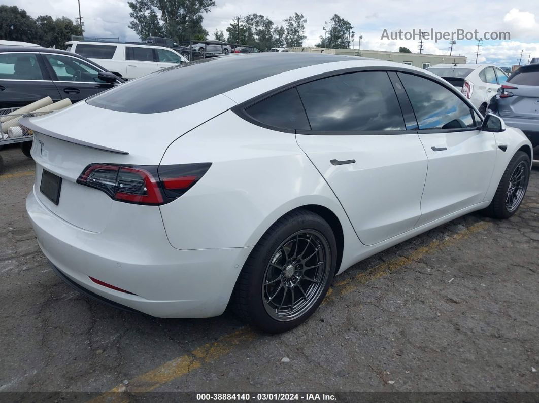 2021 Tesla Model 3 Long Range Dual Motor All-wheel Drive Белый vin: 5YJ3E1EB6MF070947