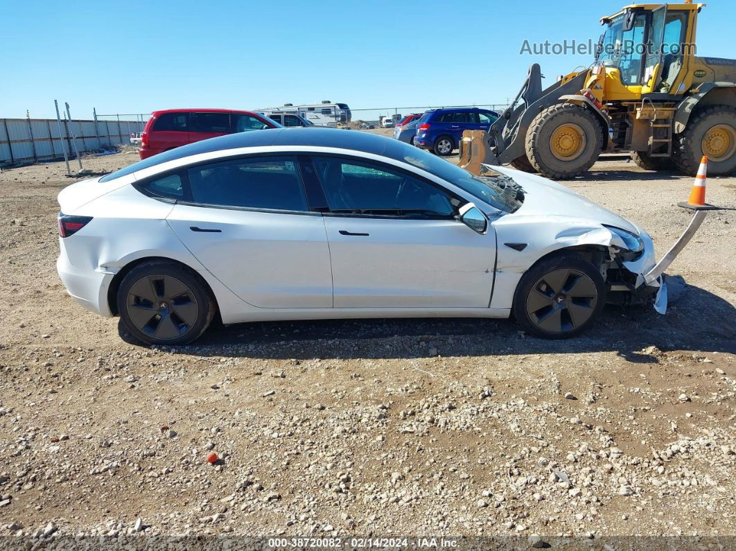 2021 Tesla Model 3 Long Range Dual Motor All-wheel Drive Белый vin: 5YJ3E1EB6MF855372