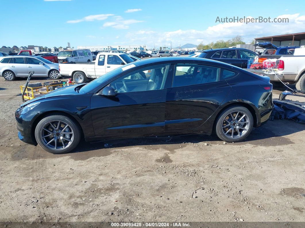 2021 Tesla Model 3 Long Range Dual Motor All-wheel Drive Black vin: 5YJ3E1EB6MF876738