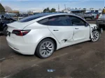 2021 Tesla Model 3  White vin: 5YJ3E1EB6MF879297