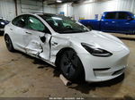 2021 Tesla Model 3 Long Range Dual Motor All-wheel Drive White vin: 5YJ3E1EB6MF924853