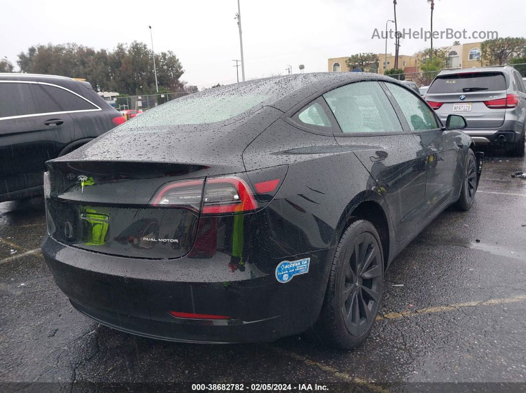 2021 Tesla Model 3 Long Range Dual Motor All-wheel Drive Black vin: 5YJ3E1EB6MF925307