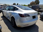 2022 Tesla Model 3  White vin: 5YJ3E1EB6NF107142