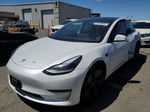 2022 Tesla Model 3  White vin: 5YJ3E1EB6NF107142