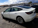 2022 Tesla Model 3  White vin: 5YJ3E1EB6NF143946