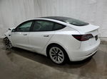 2022 Tesla Model 3  White vin: 5YJ3E1EB6NF290543