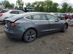 2018 Tesla Model 3  Gray vin: 5YJ3E1EB7JF065980