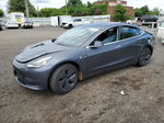 2018 Tesla Model 3  Gray vin: 5YJ3E1EB7JF065980