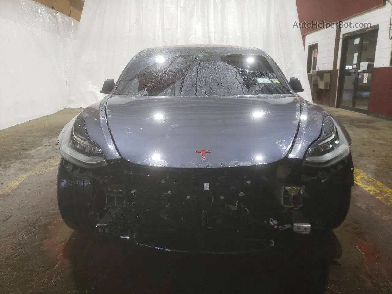 2018 Tesla Model 3 Charcoal vin: 5YJ3E1EB7JF066188