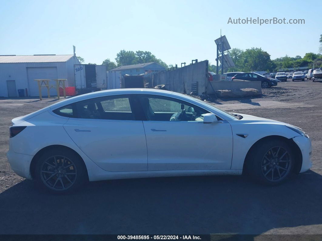 2018 Tesla Model 3 Long Range/performance White vin: 5YJ3E1EB7JF066904