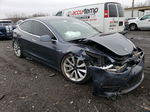 2018 Tesla Model 3  Gray vin: 5YJ3E1EB7JF087364