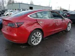 2018 Tesla Model 3  Красный vin: 5YJ3E1EB7JF100839