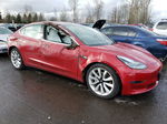 2018 Tesla Model 3  Red vin: 5YJ3E1EB7JF100839