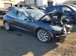 2018 Tesla Model 3  Gray vin: 5YJ3E1EB7JF114157