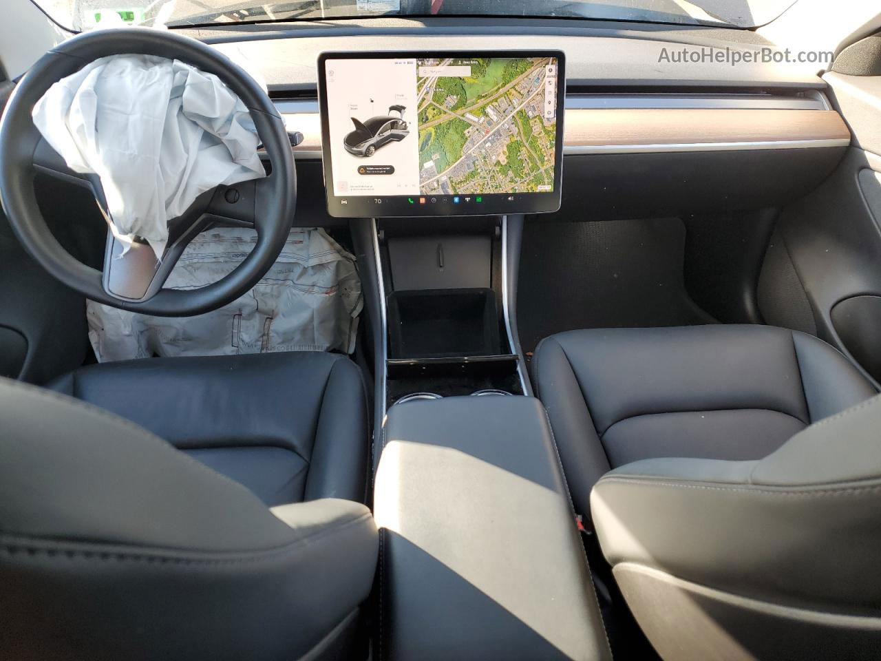 2018 Tesla Model 3  Gray vin: 5YJ3E1EB7JF114157