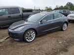 2018 Tesla Model 3  Угольный vin: 5YJ3E1EB7JF121223