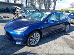 2018 Tesla Model 3 Long Range/performance Blue vin: 5YJ3E1EB7JF147689
