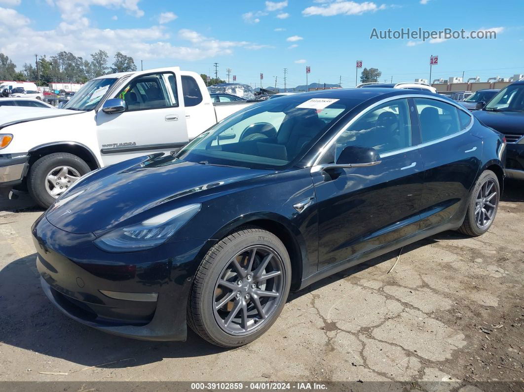 2018 Tesla Model 3 Long Range/performance Black vin: 5YJ3E1EB7JF183561