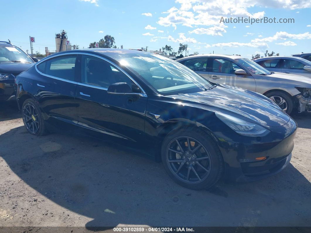 2018 Tesla Model 3 Long Range/performance Black vin: 5YJ3E1EB7JF183561