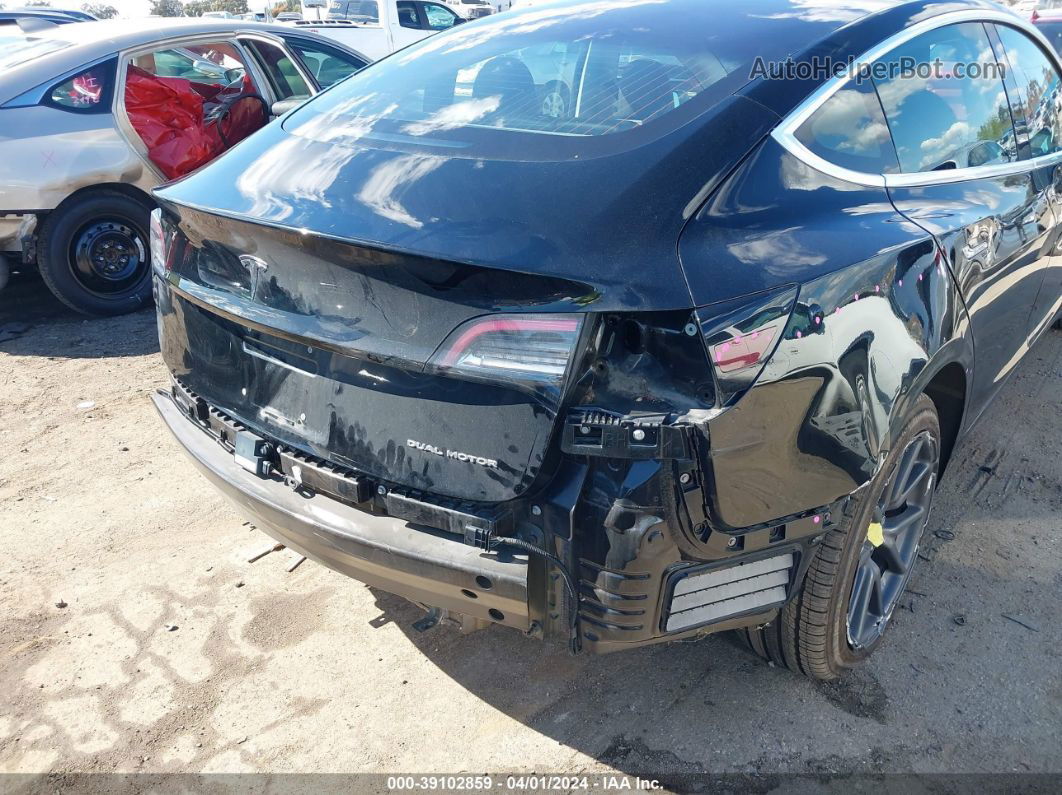 2018 Tesla Model 3 Long Range/performance Black vin: 5YJ3E1EB7JF183561