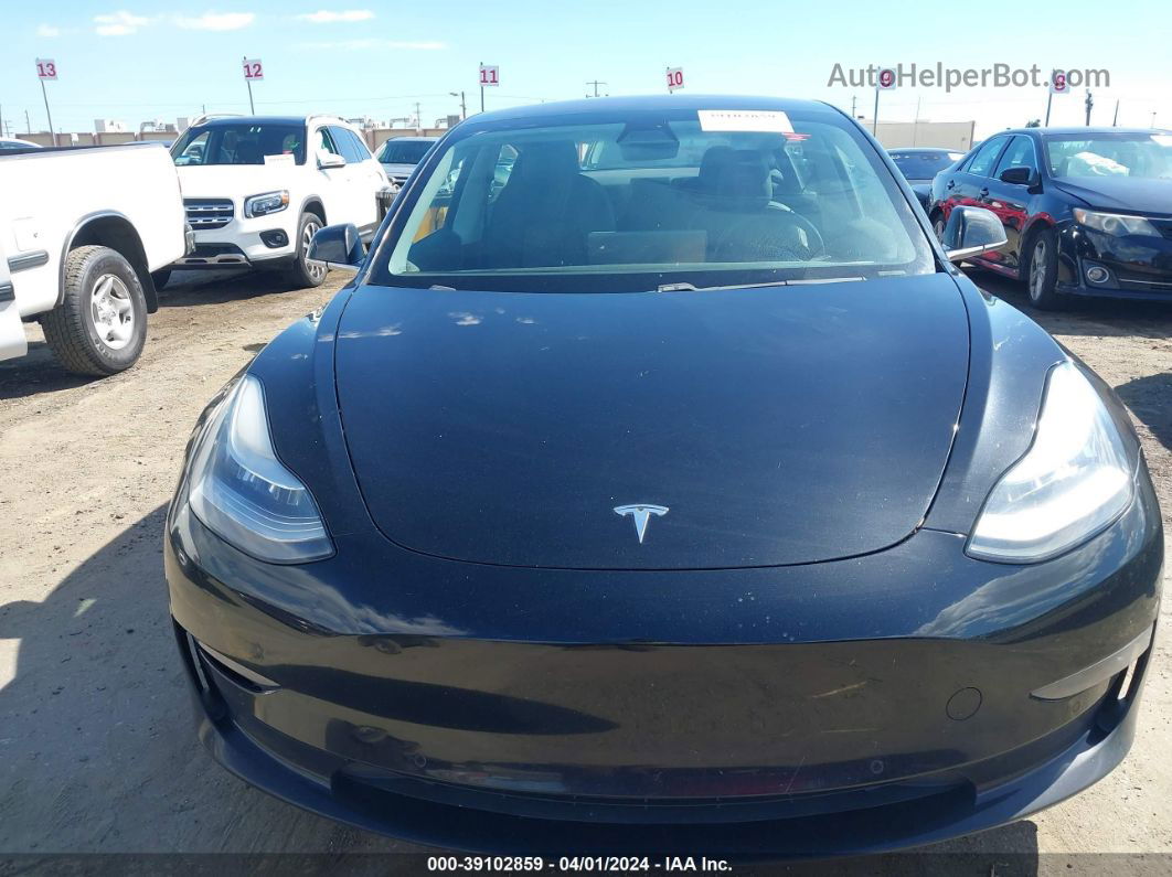 2018 Tesla Model 3 Long Range/performance Black vin: 5YJ3E1EB7JF183561