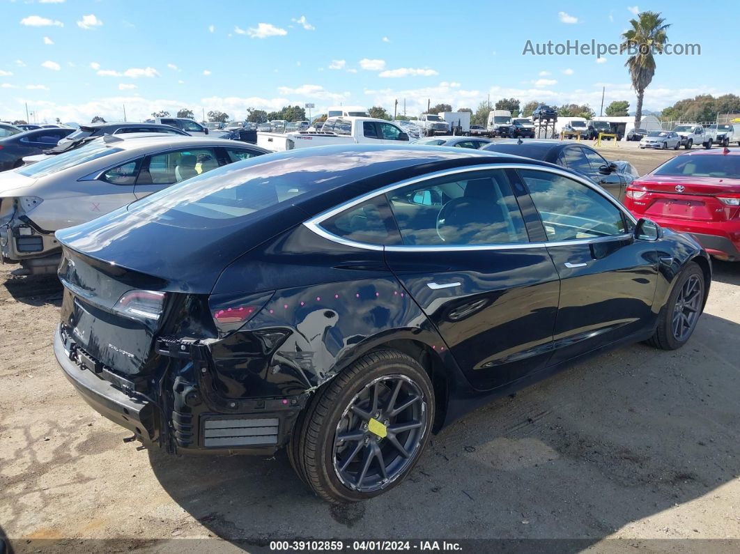 2018 Tesla Model 3 Long Range/performance Black vin: 5YJ3E1EB7JF183561