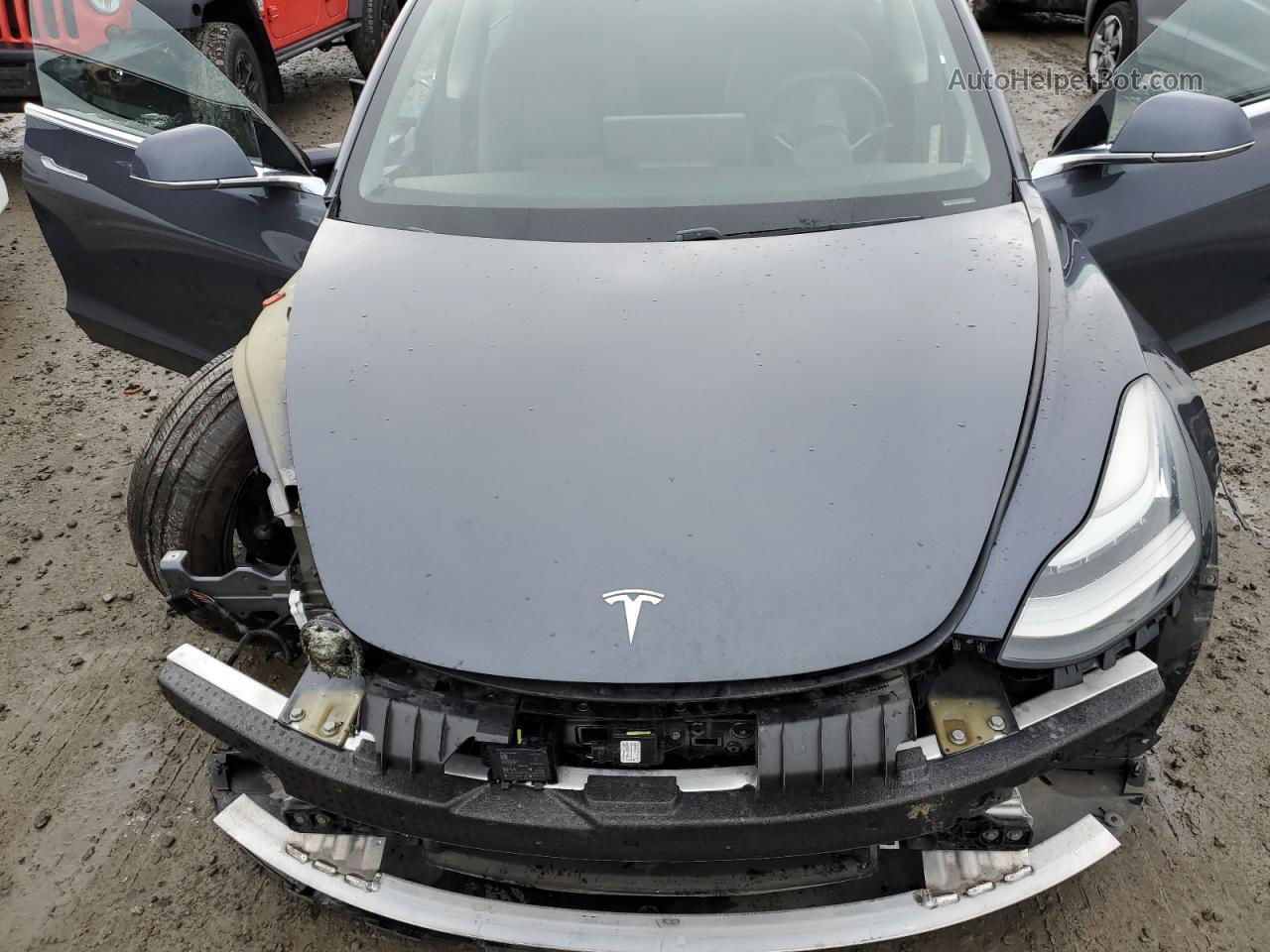 2019 Tesla Model 3  Charcoal vin: 5YJ3E1EB7KF205611