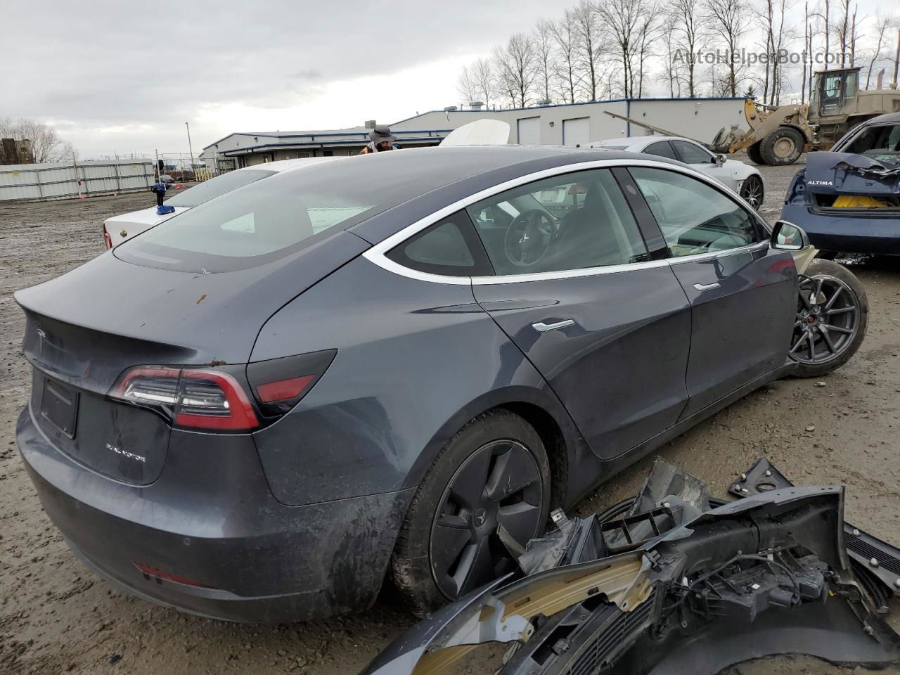 2019 Tesla Model 3  Charcoal vin: 5YJ3E1EB7KF205611