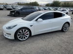 2019 Tesla Model 3  White vin: 5YJ3E1EB7KF231397