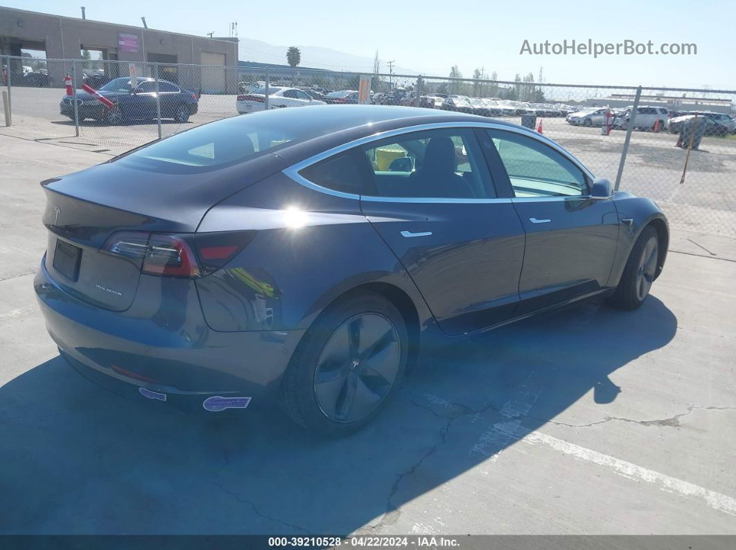 2019 Tesla Model 3 Long Range/performance Gray vin: 5YJ3E1EB7KF386189