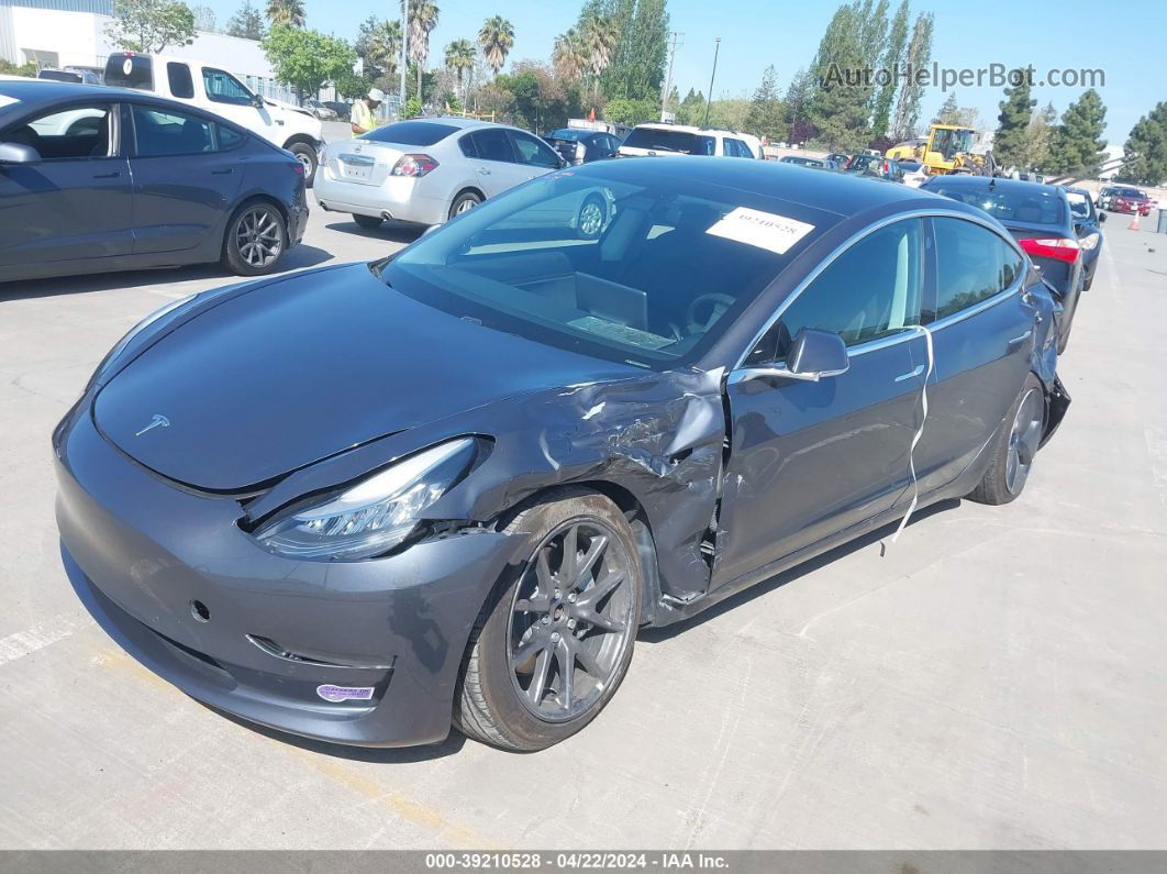 2019 Tesla Model 3 Long Range/performance Gray vin: 5YJ3E1EB7KF386189