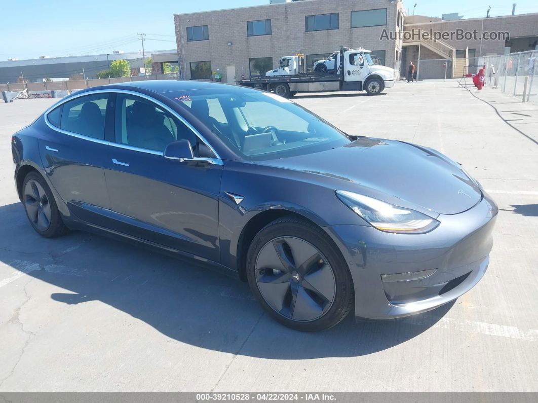 2019 Tesla Model 3 Long Range/performance Gray vin: 5YJ3E1EB7KF386189