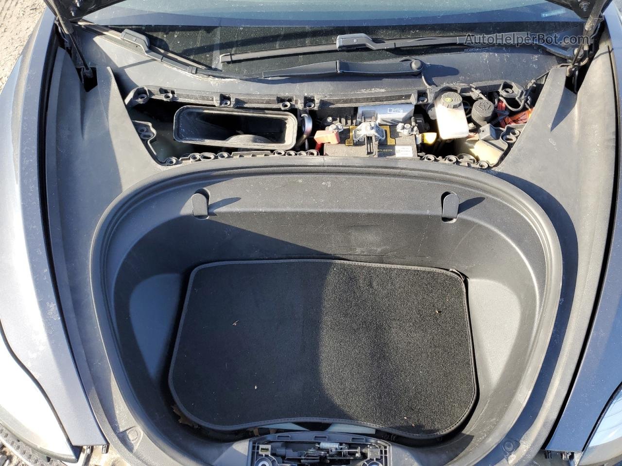 2019 Tesla Model 3  Gray vin: 5YJ3E1EB7KF386838