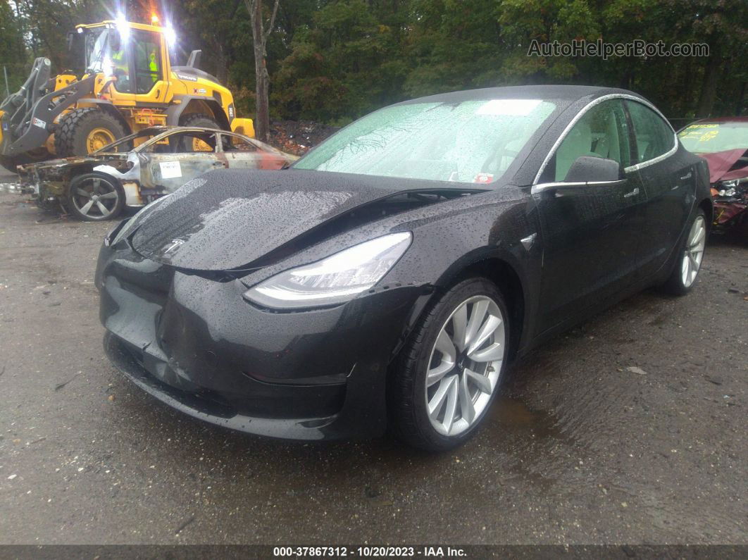 2019 Tesla Model 3 Long Range/performance Черный vin: 5YJ3E1EB7KF391425