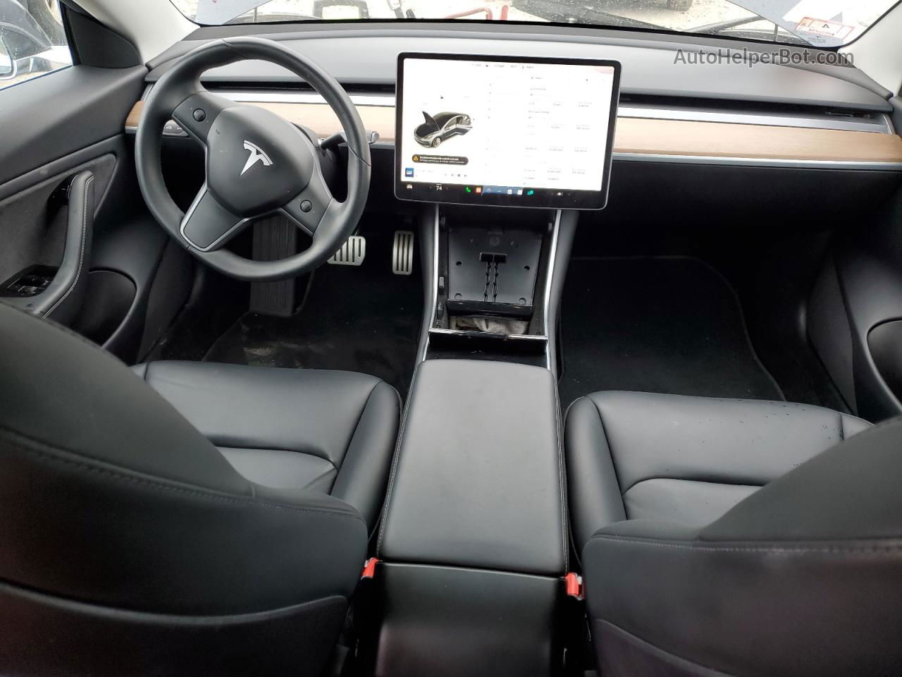 2019 Tesla Model 3  Серый vin: 5YJ3E1EB7KF392798