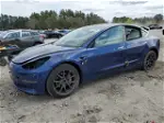 2019 Tesla Model 3  Синий vin: 5YJ3E1EB7KF450568