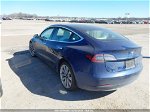 2019 Tesla Model 3 Long Range/performance Blue vin: 5YJ3E1EB7KF451008