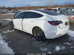 2019 Tesla Model 3 Long Range/performance White vin: 5YJ3E1EB7KF494716