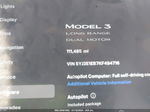 2019 Tesla Model 3 Long Range/performance White vin: 5YJ3E1EB7KF494716