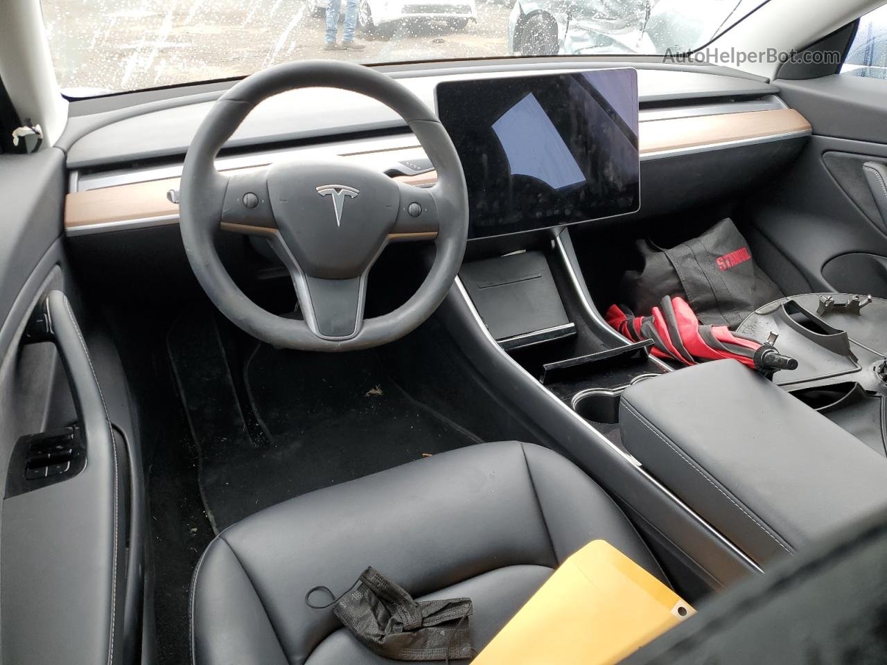2019 Tesla Model 3  Синий vin: 5YJ3E1EB7KF520862