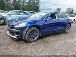 2020 Tesla Model 3 Long Range Dual Motor All-wheel Drive Синий vin: 5YJ3E1EB7LF636192